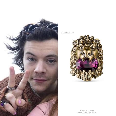 gucci rings harry styles|harry styles gucci capsules.